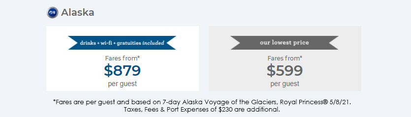 Princess Cruises：Cruise Deals and Air Steals!