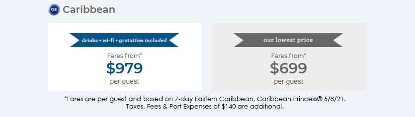 Princess Cruises：Cruise Deals and Air Steals!