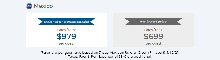 Princess Cruises：Cruise Deals and Air Steals!