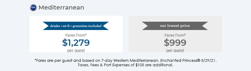 Princess Cruises：Cruise Deals and Air Steals!