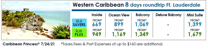 Princess Cruises：Cruise Deals and Air Steals!