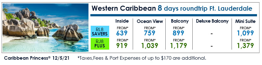 Princess Cruises：Cruise Deals and Air Steals!