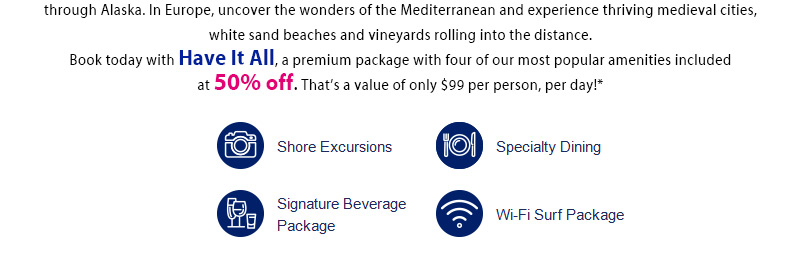 Princess Cruises：Cruise Deals and Air Steals!